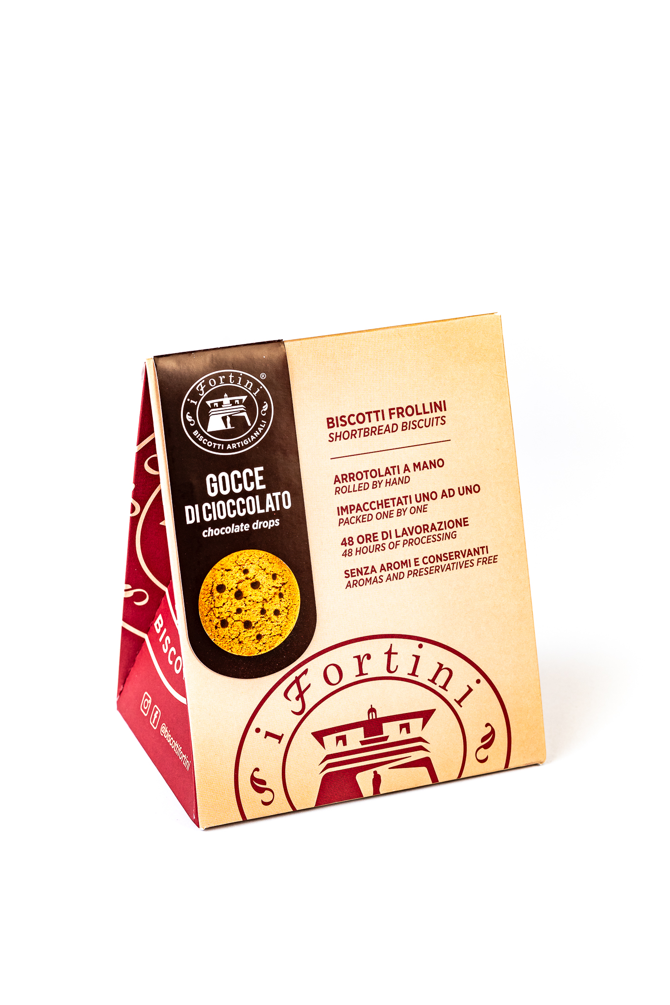 BISCUITS FORTINI CHOCO 200 GR