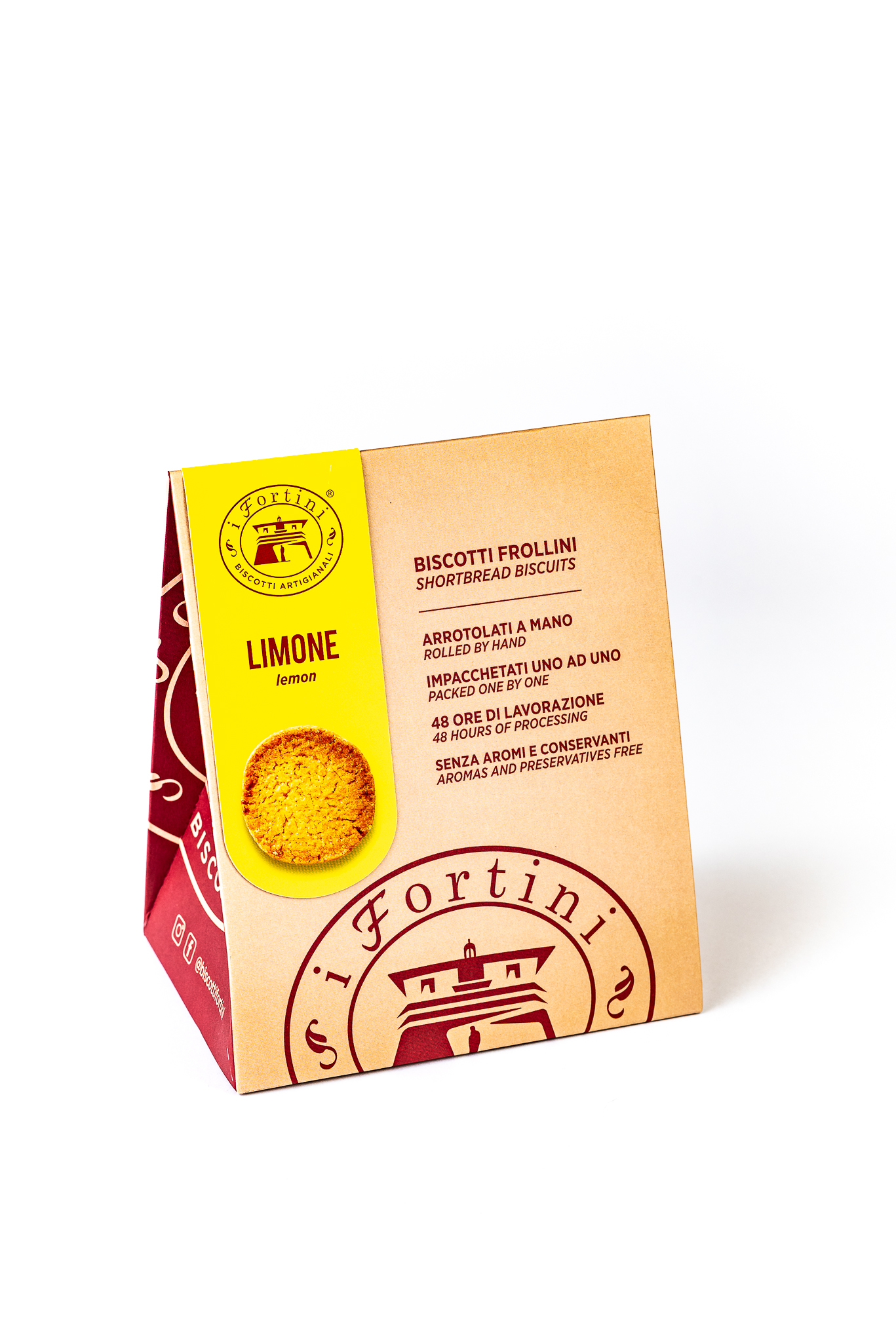 BISCUITS FORTINI CITRON 200GR