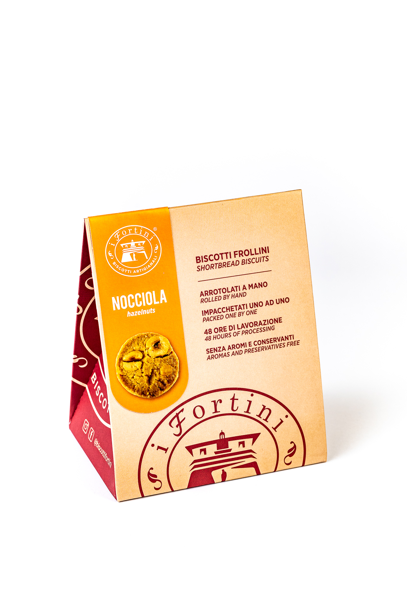 BISCUITS FORTINI NOISETTE 200G