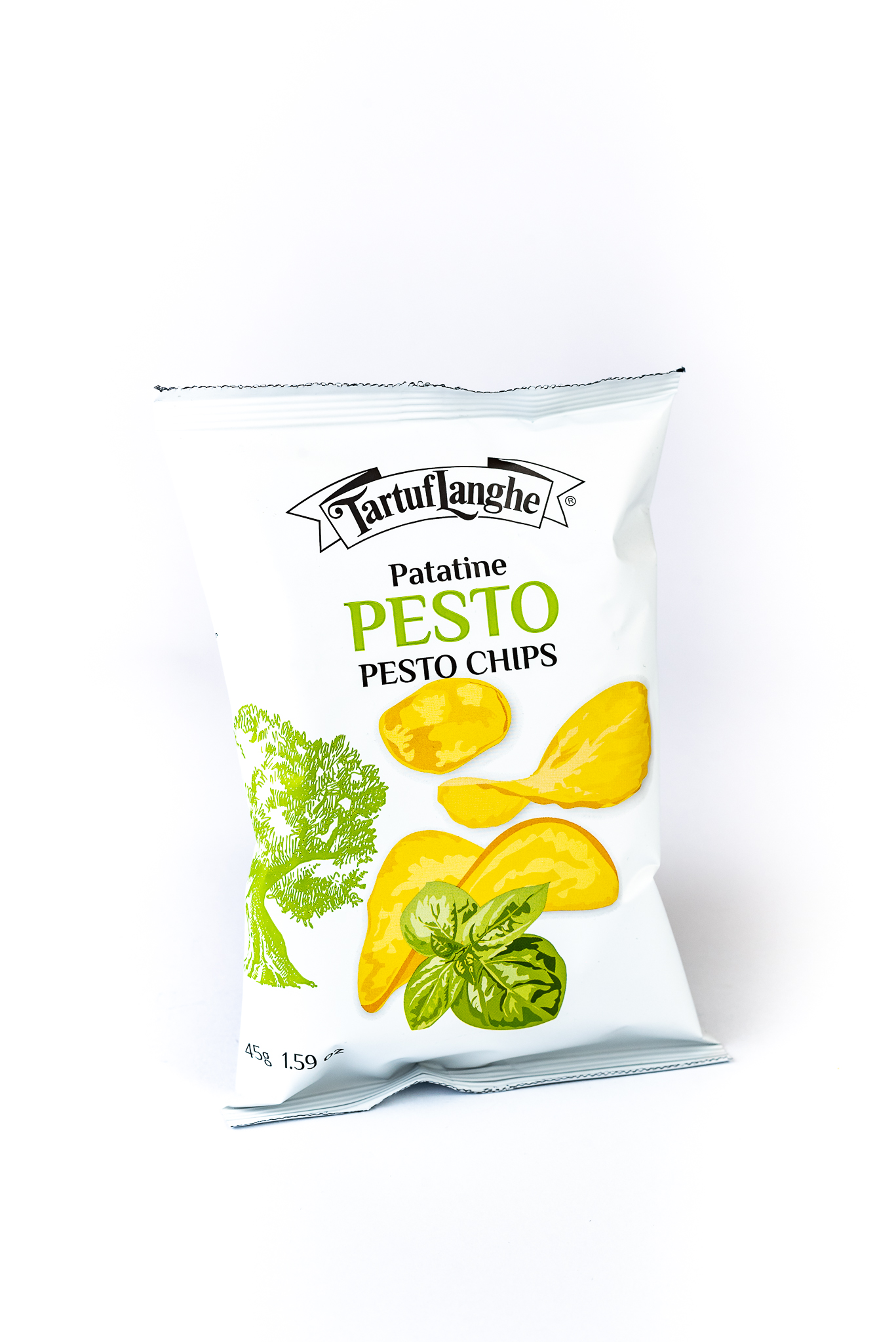 CHIPS AU PESTO 45 GRS