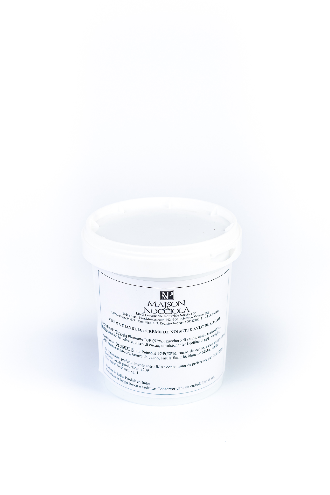 CREME GIANDUJA PIEMONT 1 KG