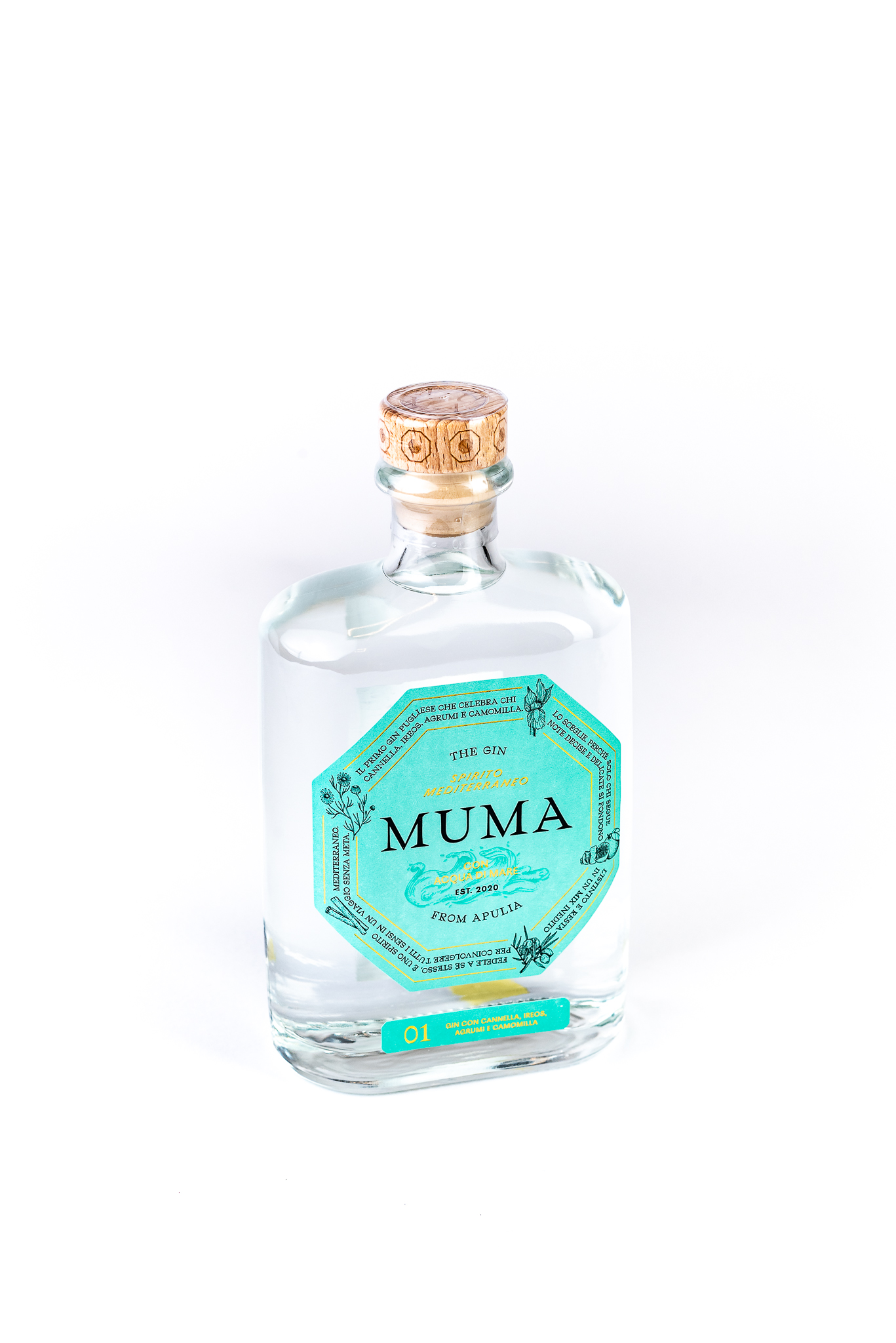 GIN MUMA EAU DE MER 50CL
