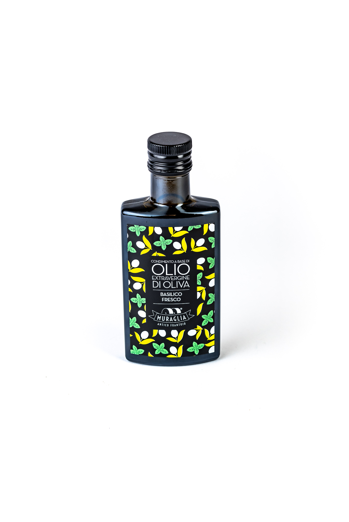 HUILE D'OLIVE EVO BASIL 200ML