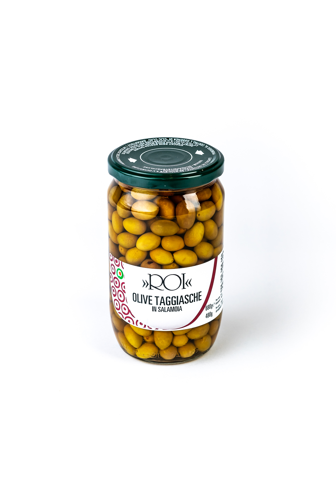 OLIVE TAGGIASCHE SAUM. 680 GR