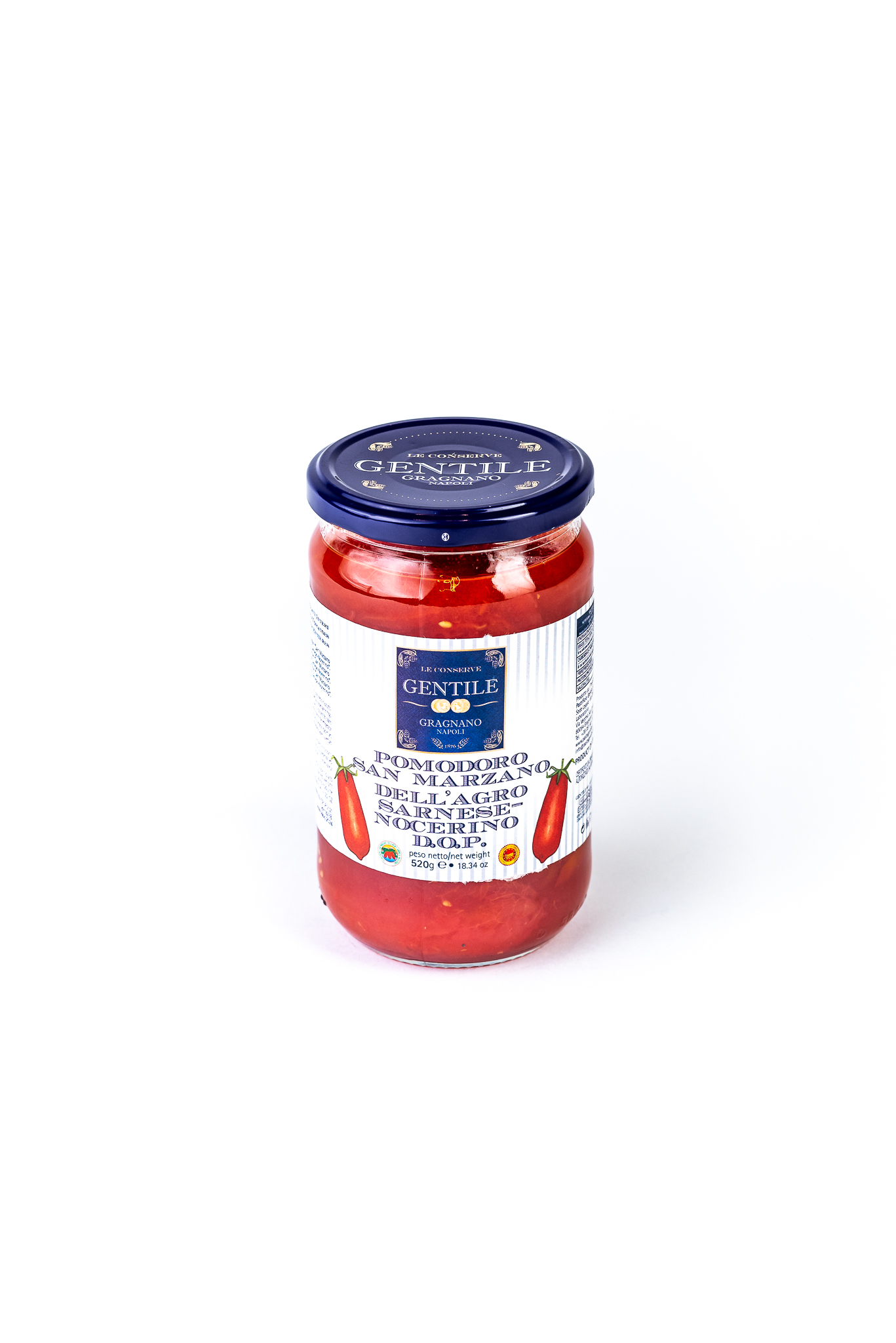 TOMATE PELEE SAN MARZANO 520G